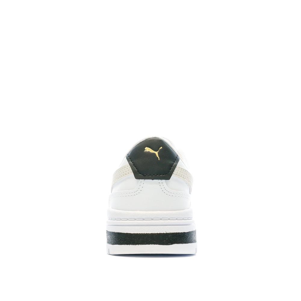Puma Baskets Blanche/Beige Fille Puma Mayze Stack