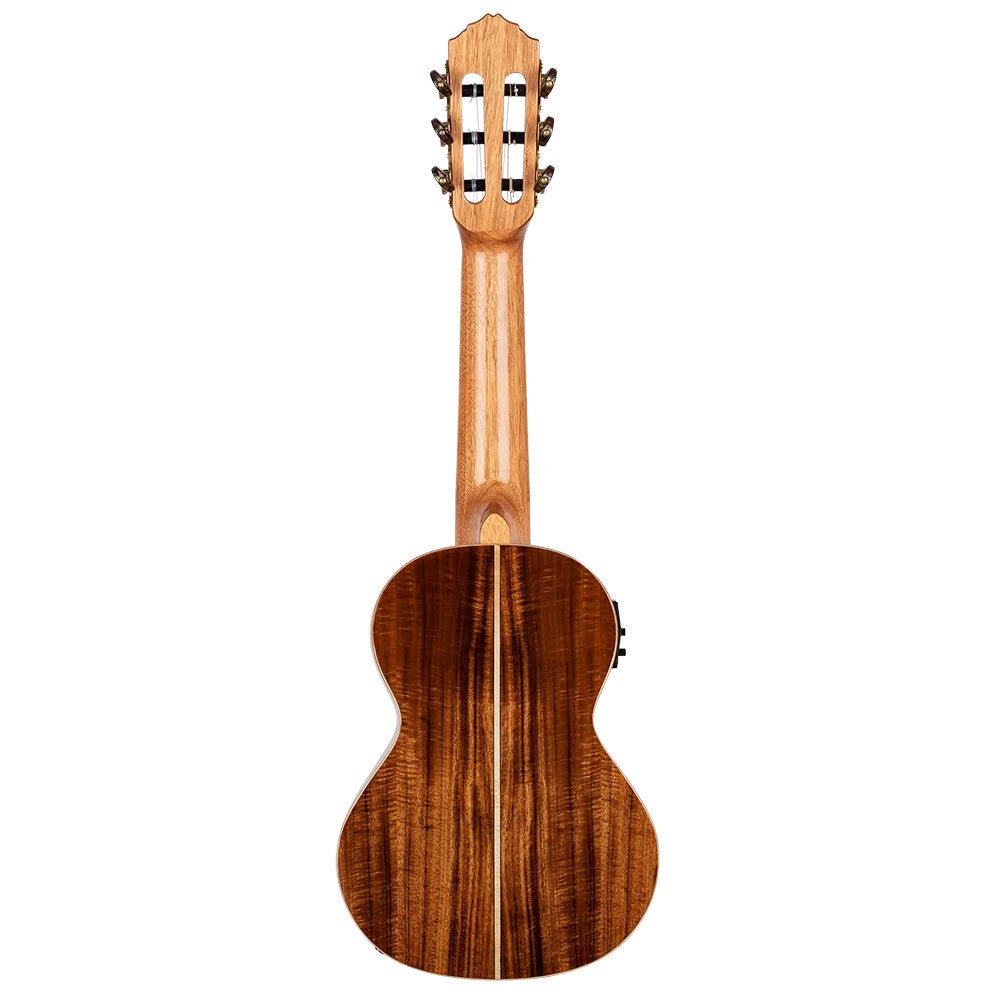 Ortega Mini/Travel Series RGLE18ACA elektrisch-akoestische guitarlele met gigbag