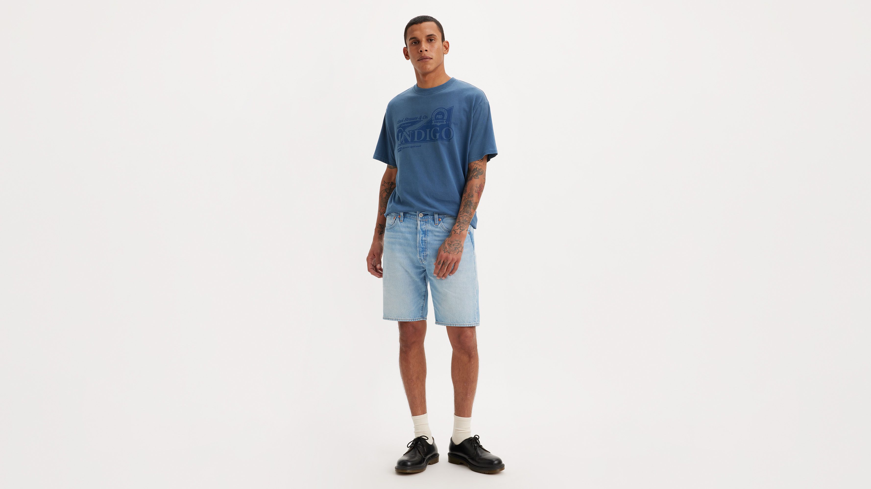 Levi's® short 501® Original Lightweight - My Collection Lightweight Short - Bleu