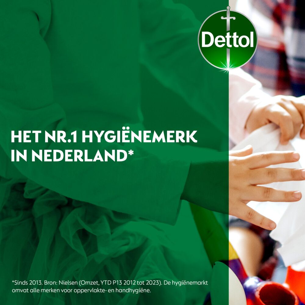 Dettol Antibacteriële Reinigingsdoekjes Sprankelende Citroen72 stuks