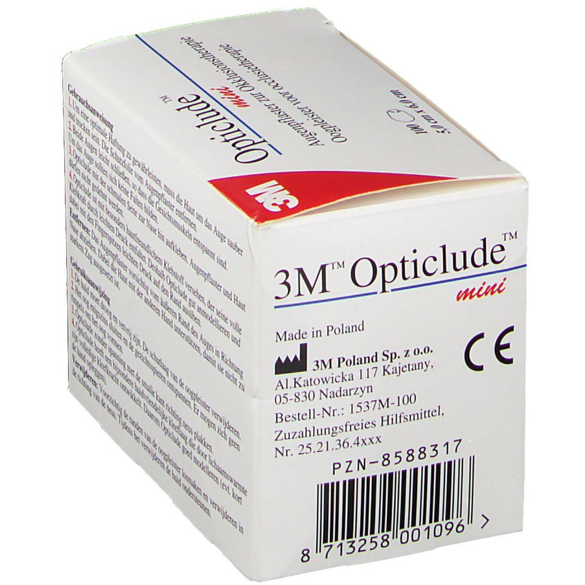 3M™ Opticlude™ Standard Hautfarben mini