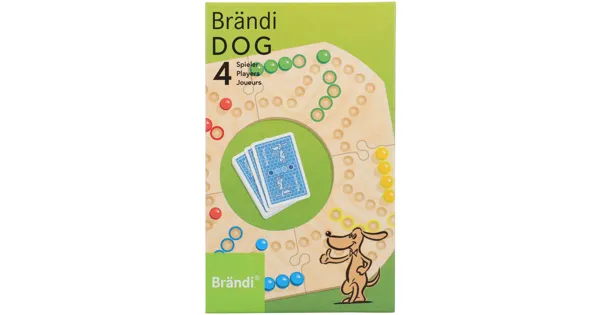 Brändi Dog Grundversion (2-4 Spieler) 9+ Jahre