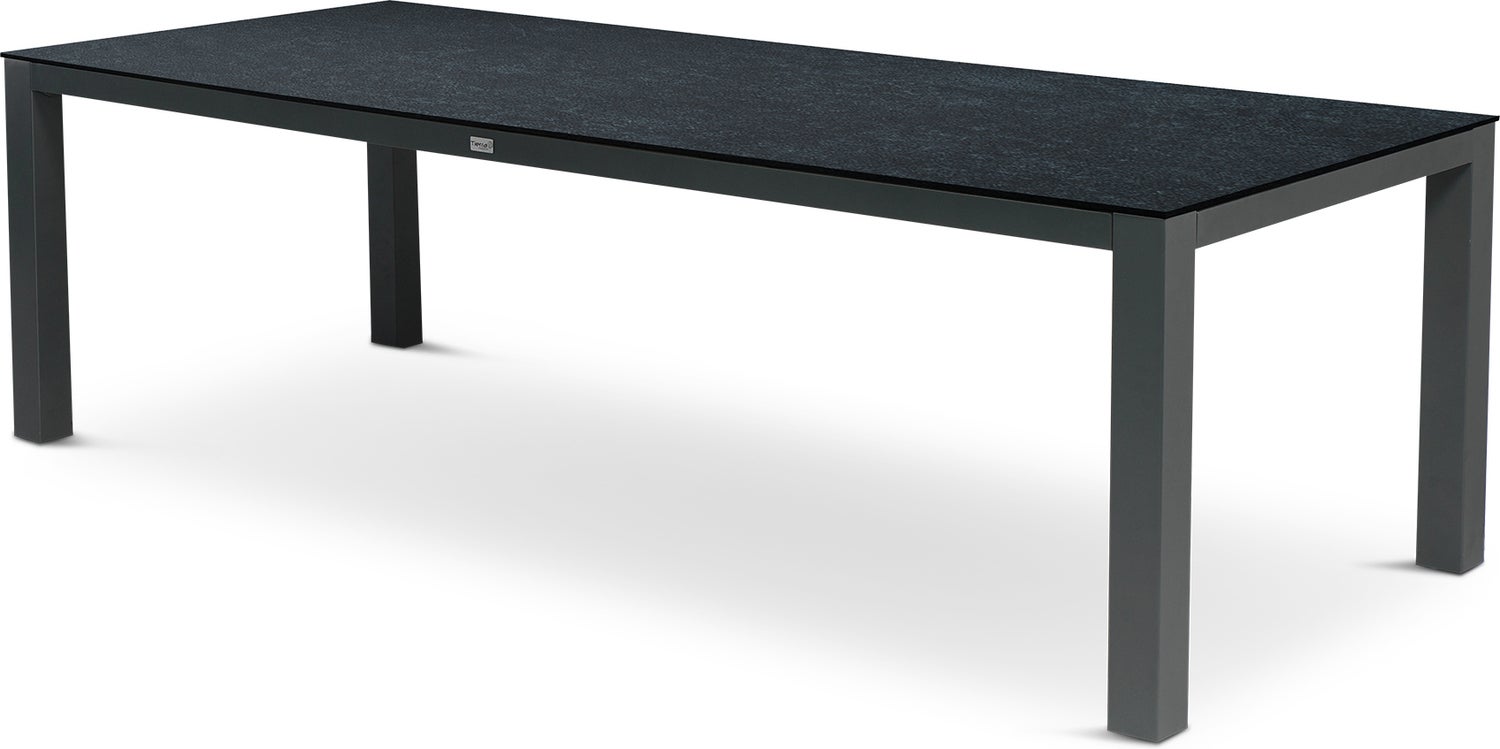 Tierra Outdoor eettafel Briga antraciet / grafite 240 x 100 x 73 cm