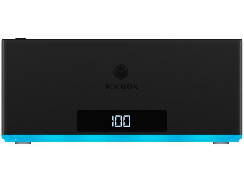 ICY BOX Docking- und Klonstation IB-127CL-U3 Doppel Docking- und Klonstation für 2.5