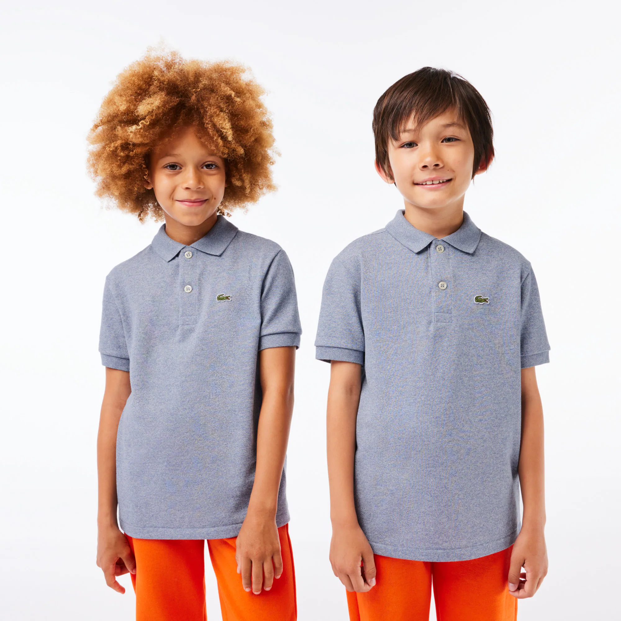 Regular Fit Lacoste-Kinder-Polo aus Petit Piqué Poloshirts - Blau - Lacoste - Kinder