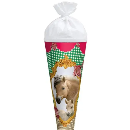 Roth Schultüte Horse, 70 cm, rund