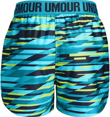 Under Armour Printed Play Up Shorts, Academy