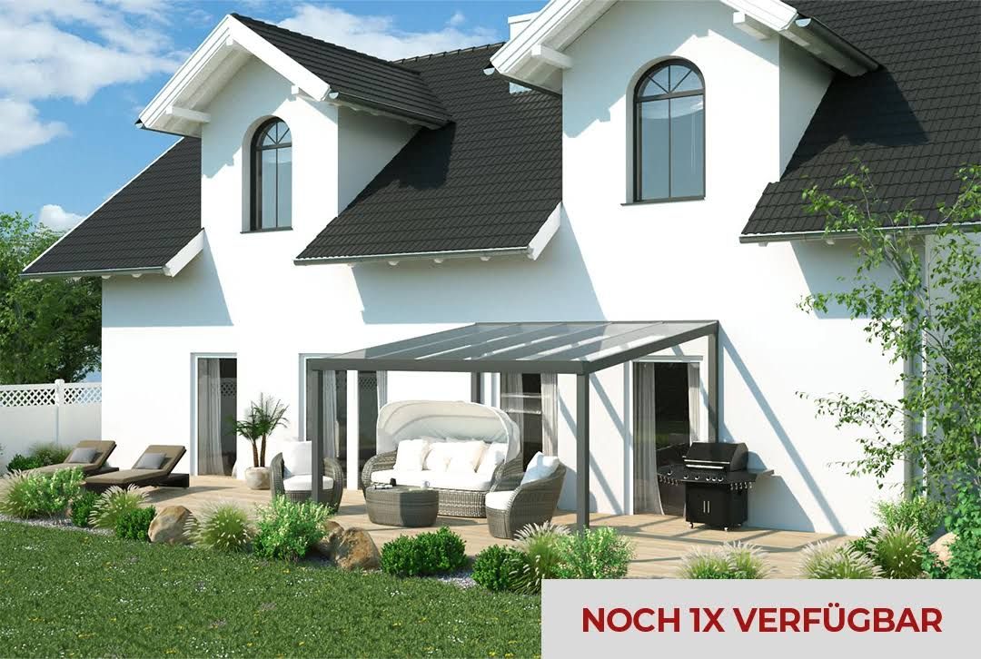 Terrassenüberdachung Aluminium Wandanbau