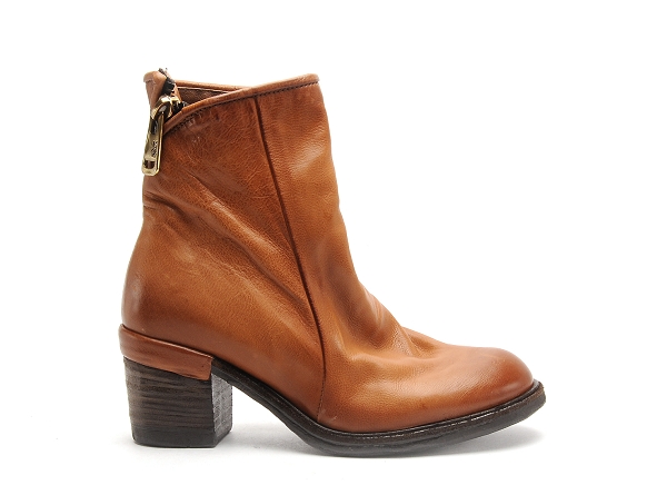 As98 air step boots bottine talons femme a24208 marron