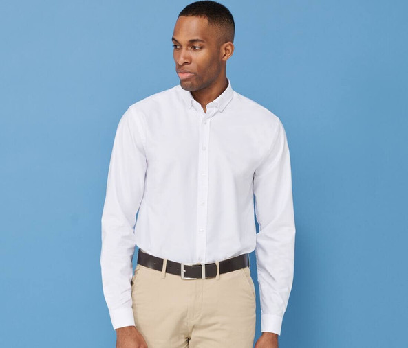 HENBURY HY512C - Chemise Oxford homme