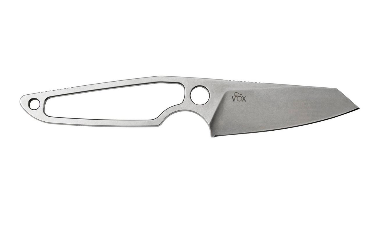 MKM Makro 2 Sheepfoot Stonewashed vaststaand mes, Jesper Voxnaes design