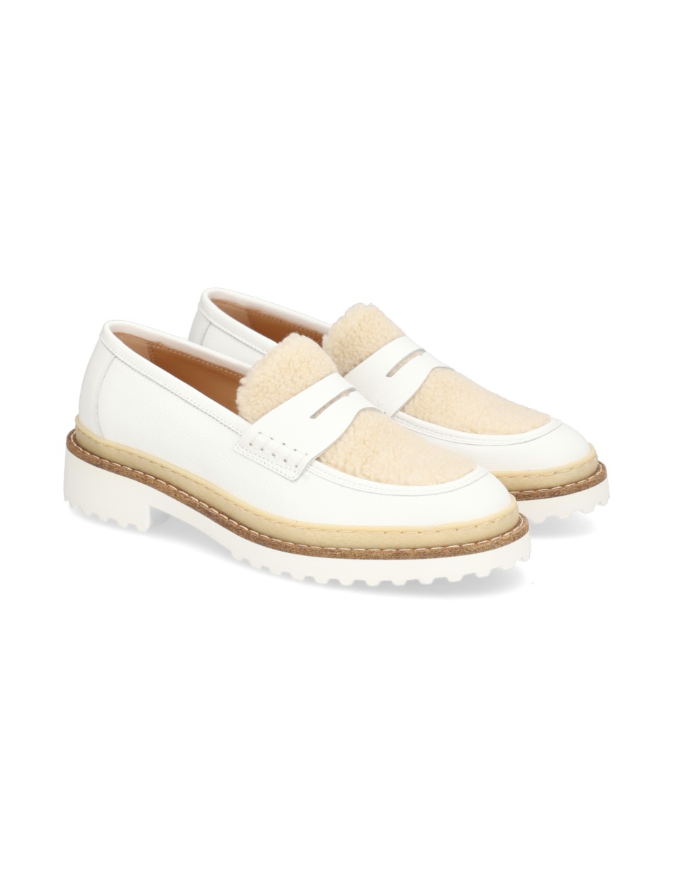 Glattleder Slipper