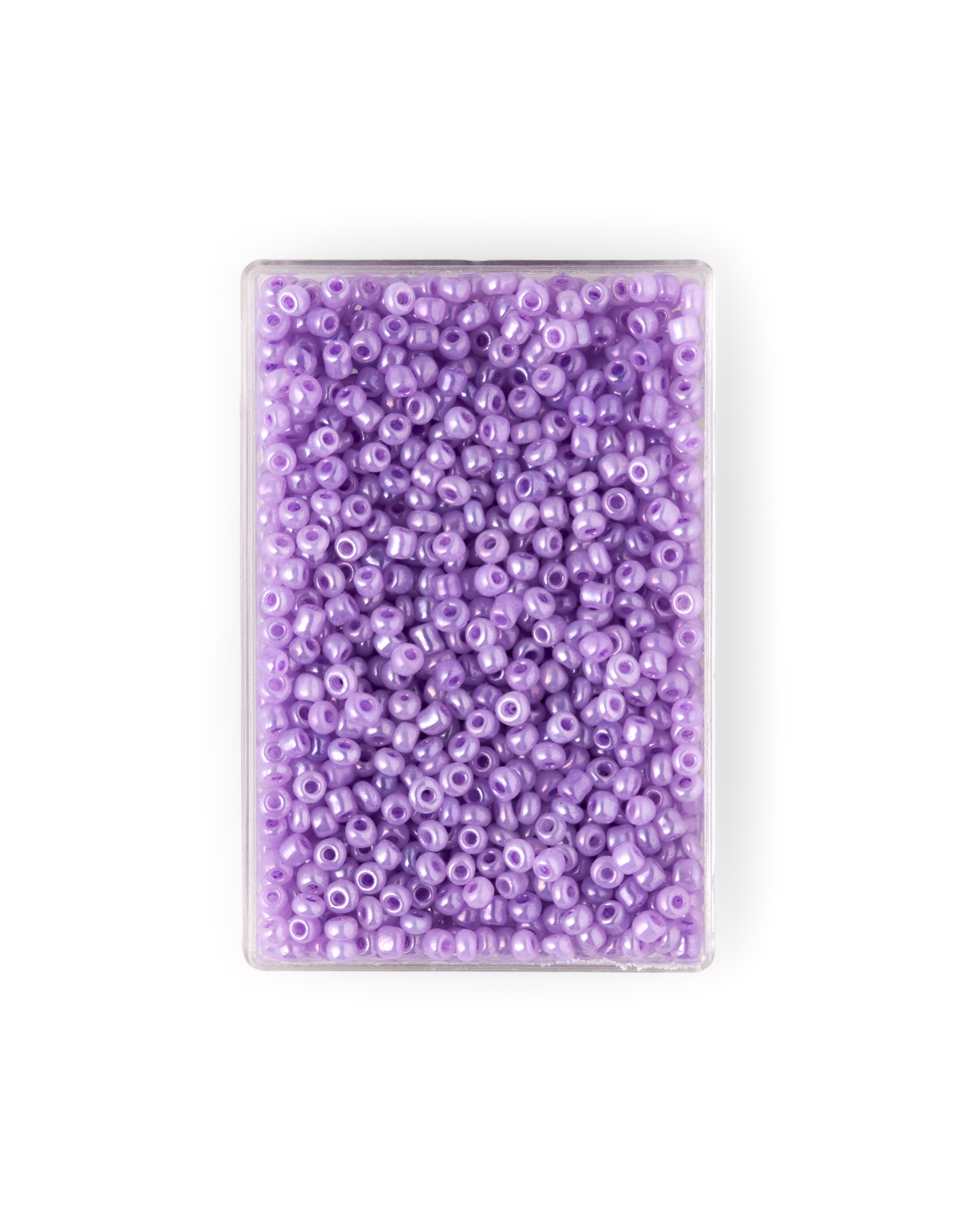 Glasperler | Glas. 2 x 1,5 mm. 25 g. | Lilac