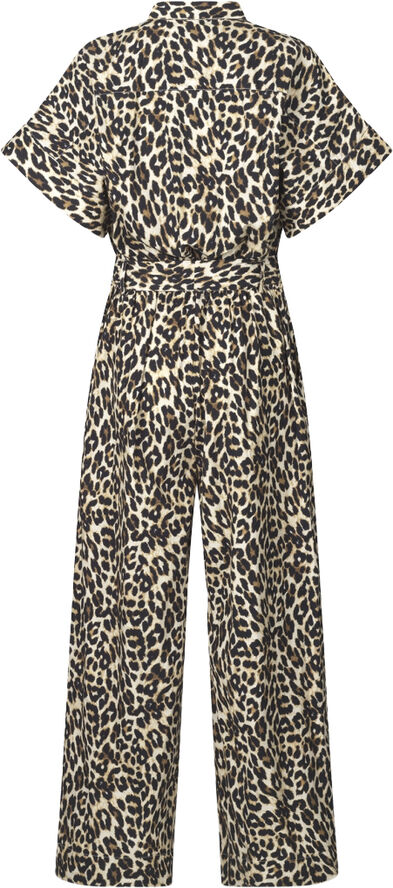 Lollys Laundry MathildeLL Jumpsuit SS Leopard print