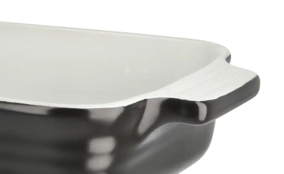 KHG Auflaufform Schwarz 22,2 cm