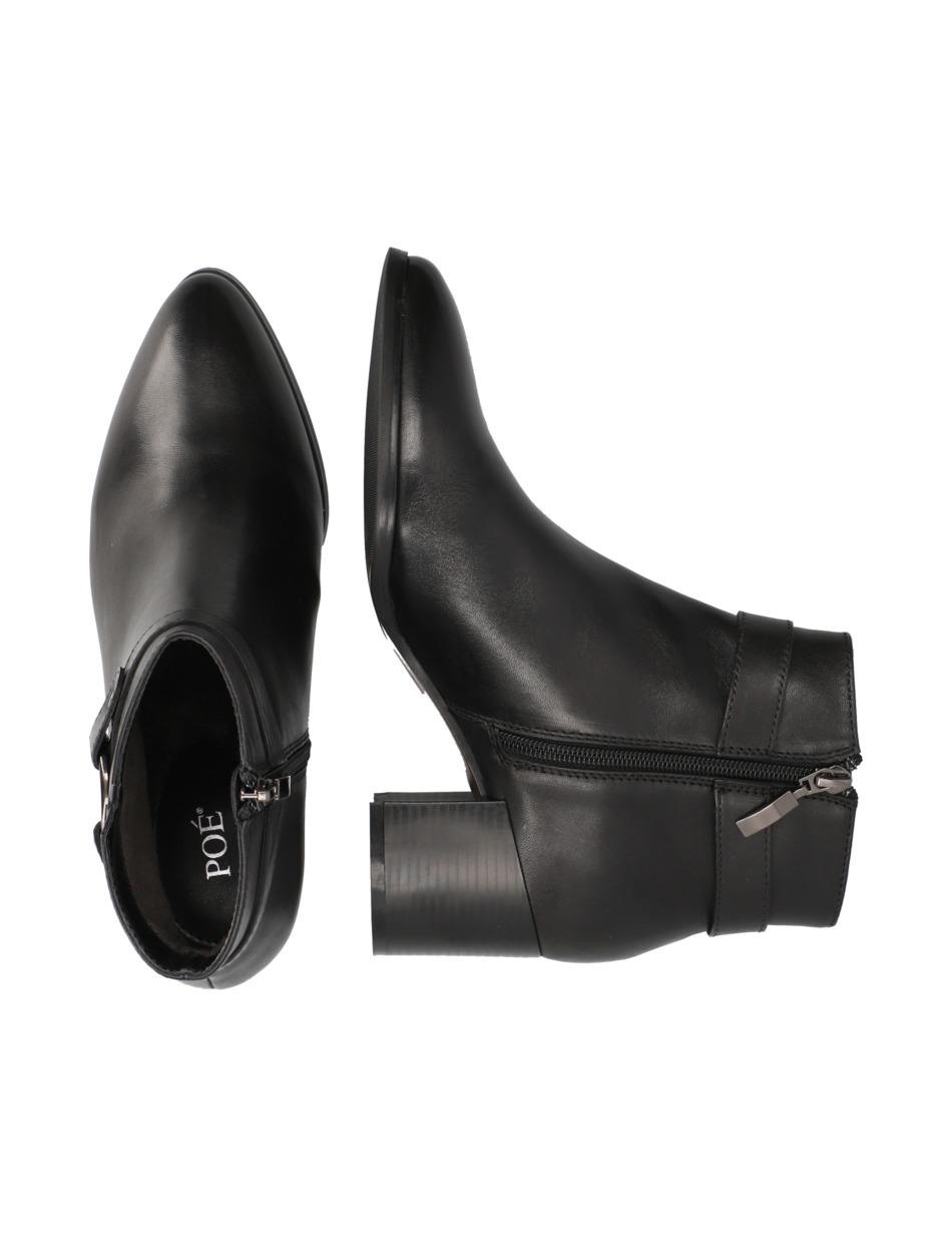 Glattleder Stiefelette