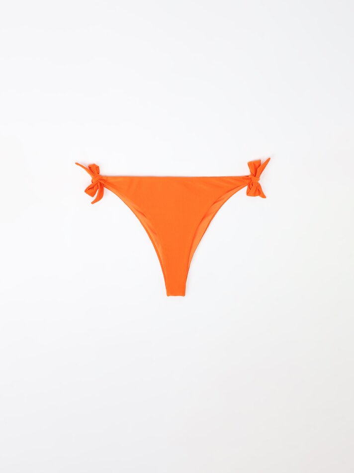 Calcinha de biquíni brasileira - Laranja