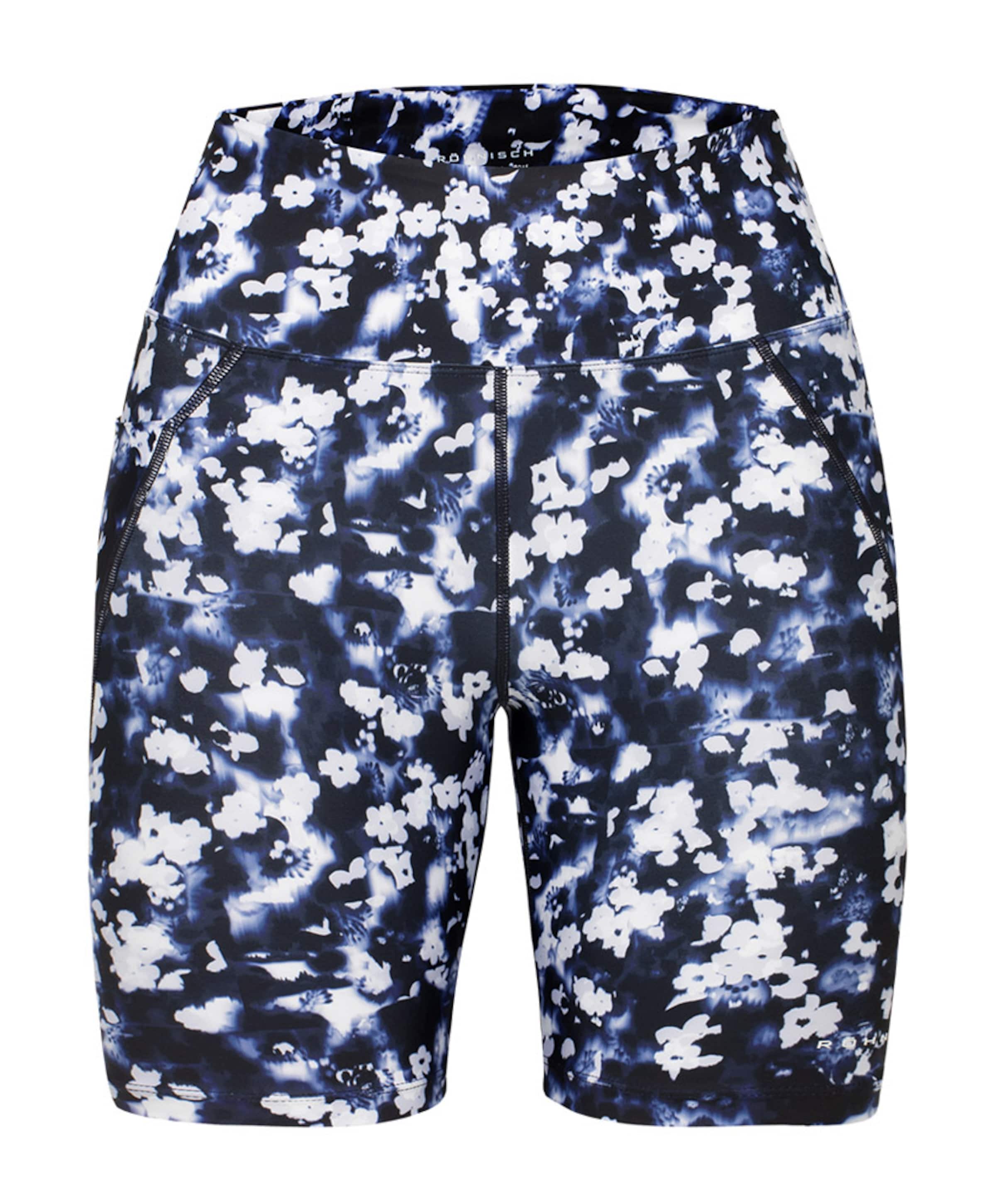 Röhnisch Flattering Printed Bike dames tights shorts blauw