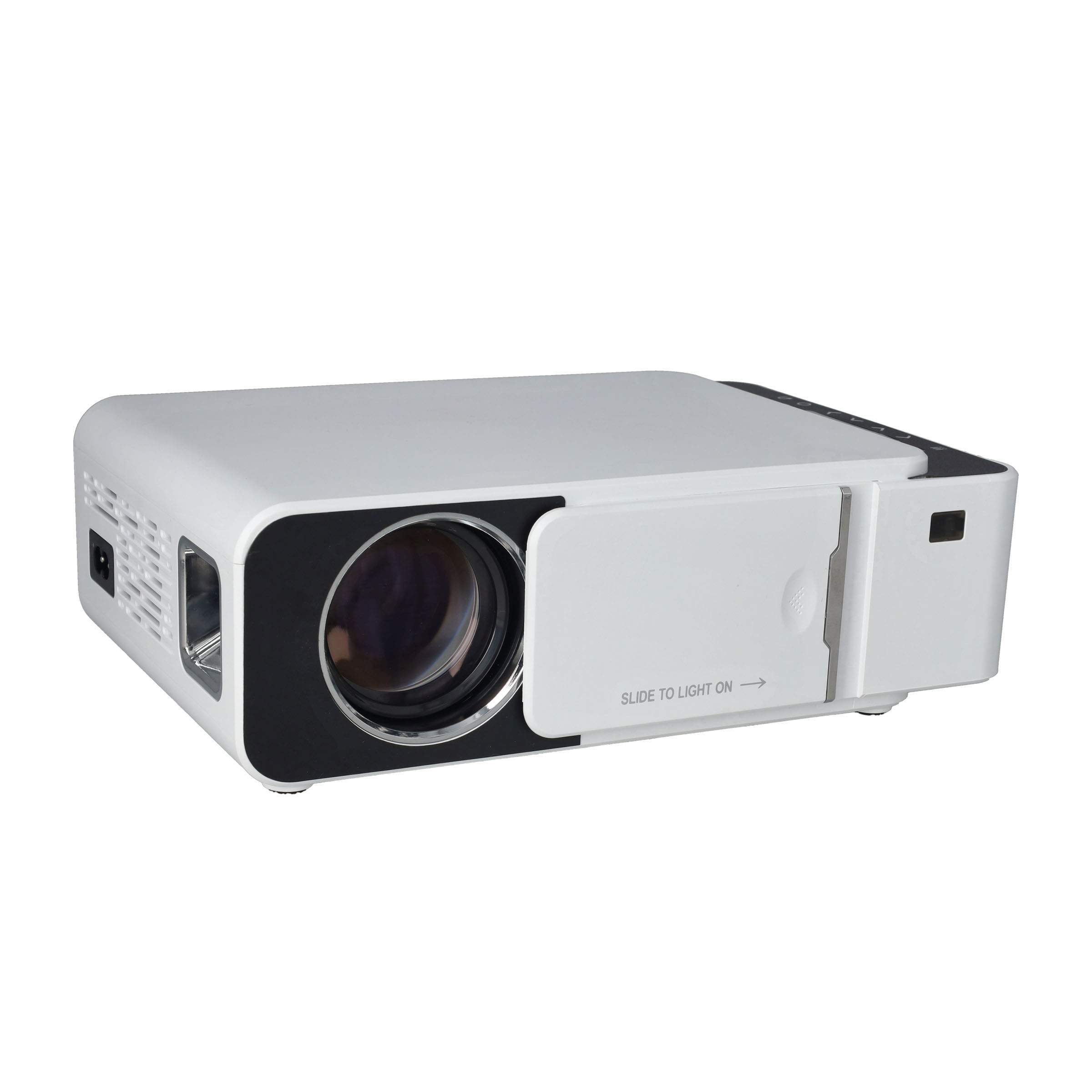 Multimedia LED Projektor Beamer Heimkino (100 ANSI Lumen) 1080p Full HD / HDMI / USB / AV / VGA / 3.5mm AUX Output - Weiss