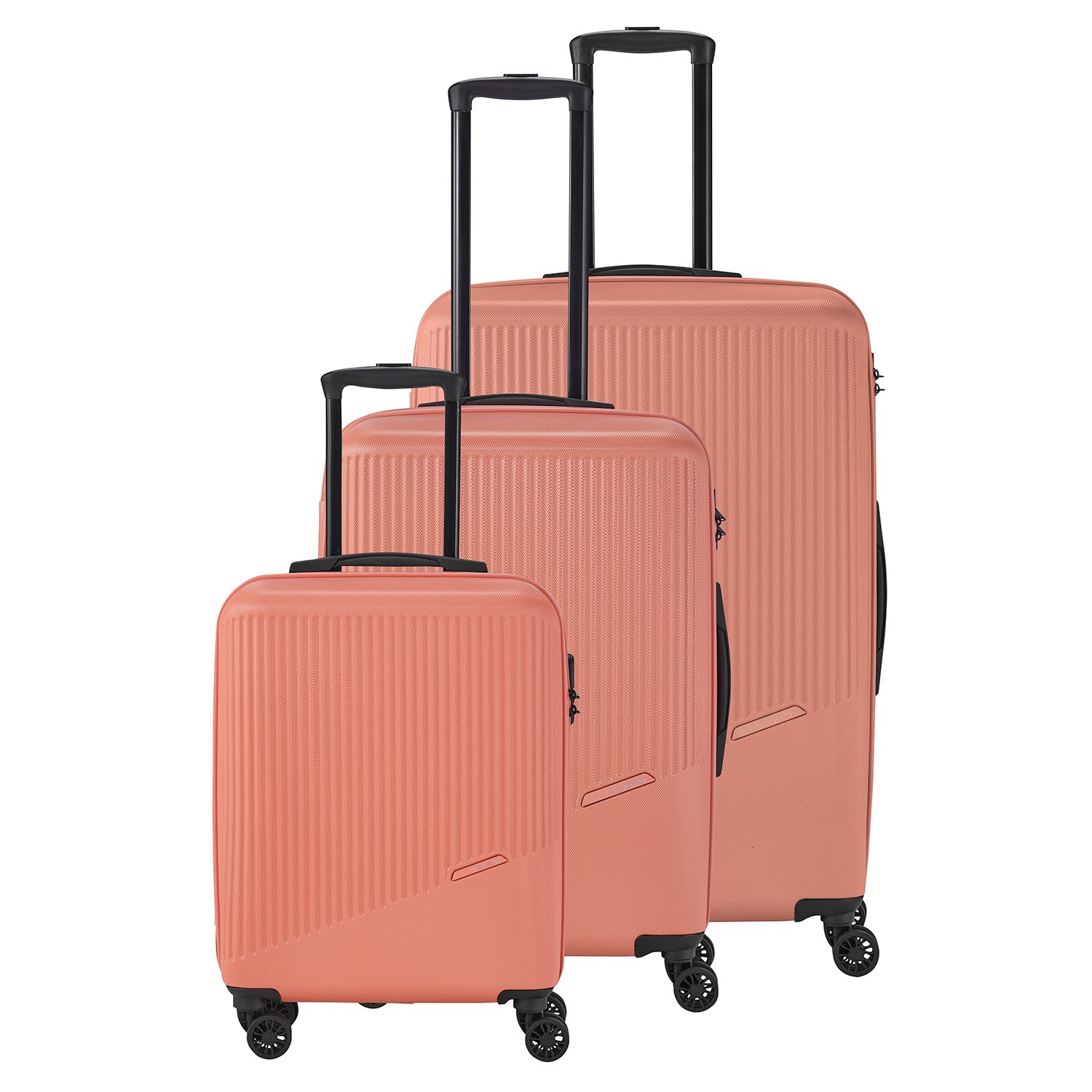 Travelite Bali 4 Wiel Trolley L coral