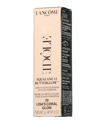Lancôme Lip Idôle Squalane-12 Butterglow 30 Lisa's Coral Glow 3g
