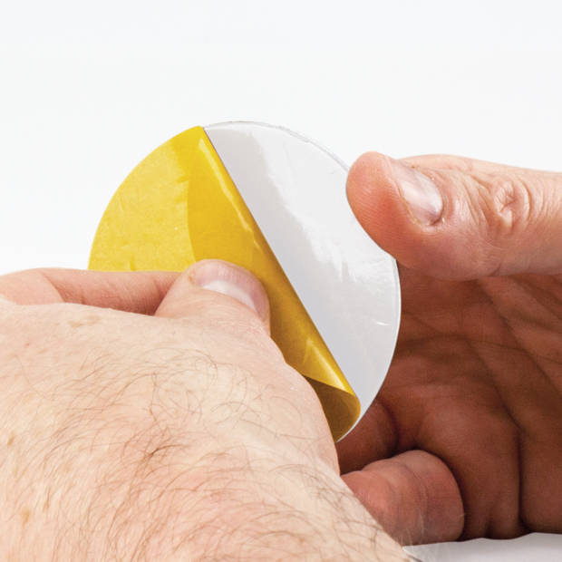 Magnetische montageset voor CO en rookmelders Alecto Zilver-Zwart