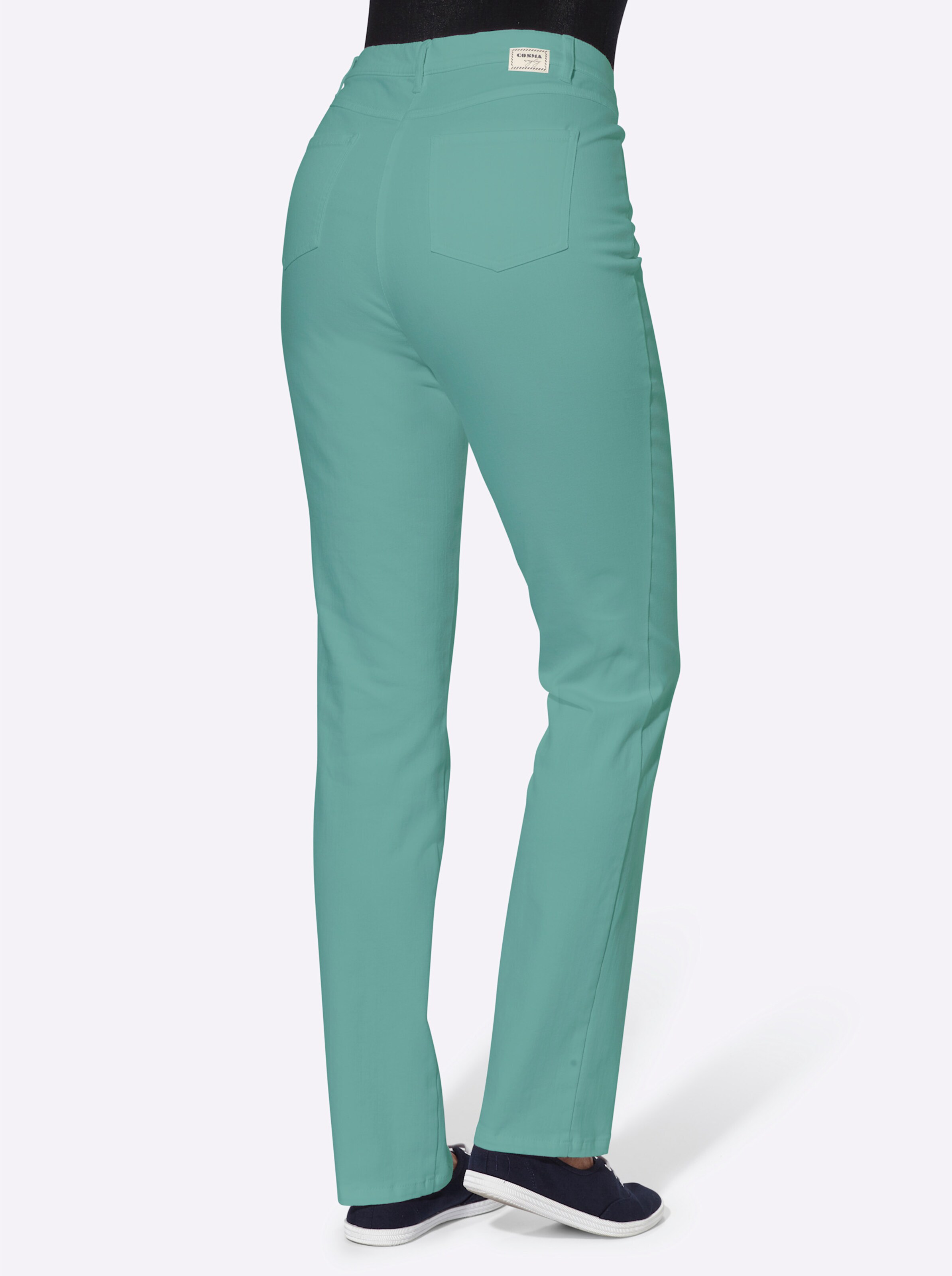Cosma 5-Pocket-Hose in salbei