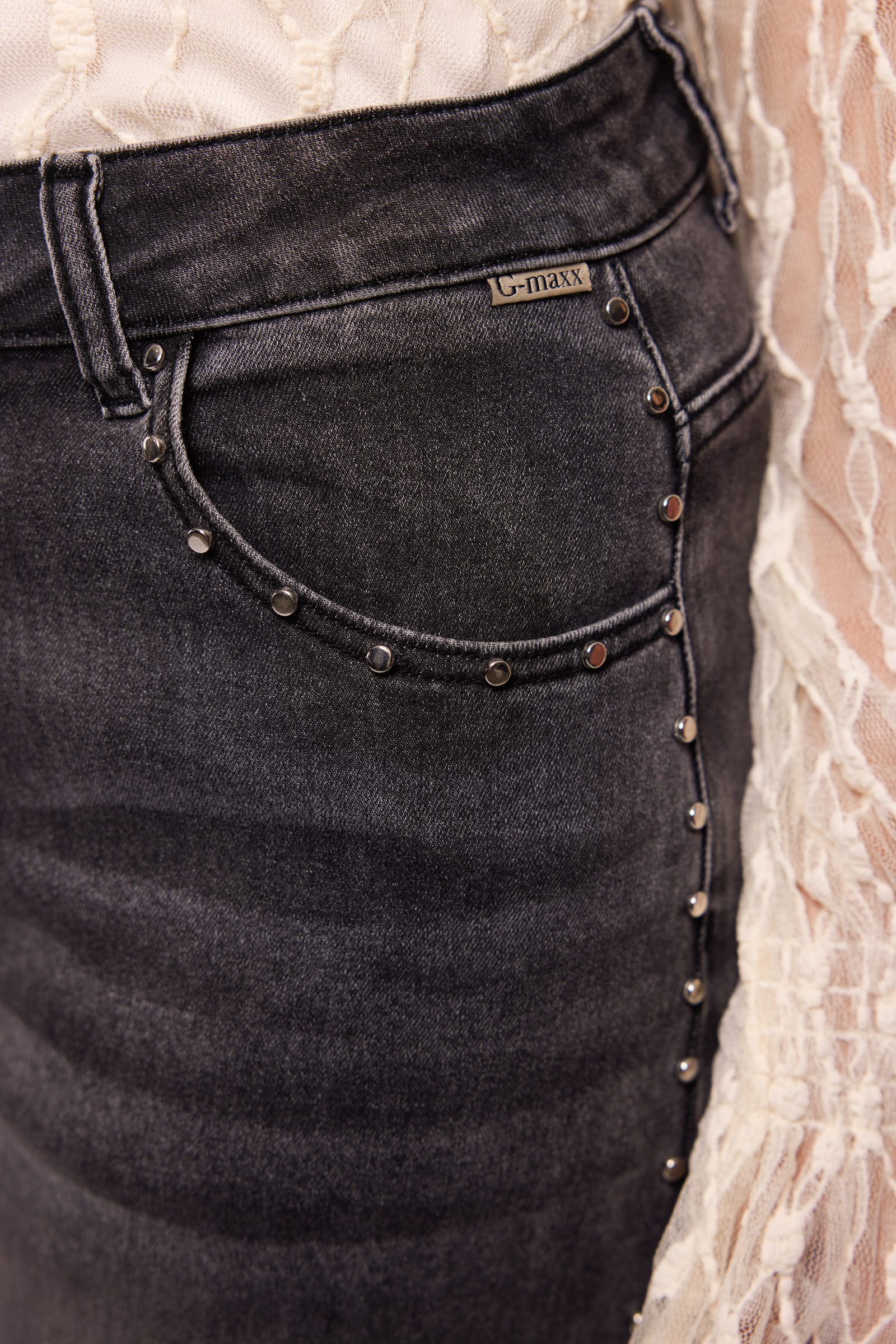 G-maxx - Neona Jeans - Denim Dark Gray