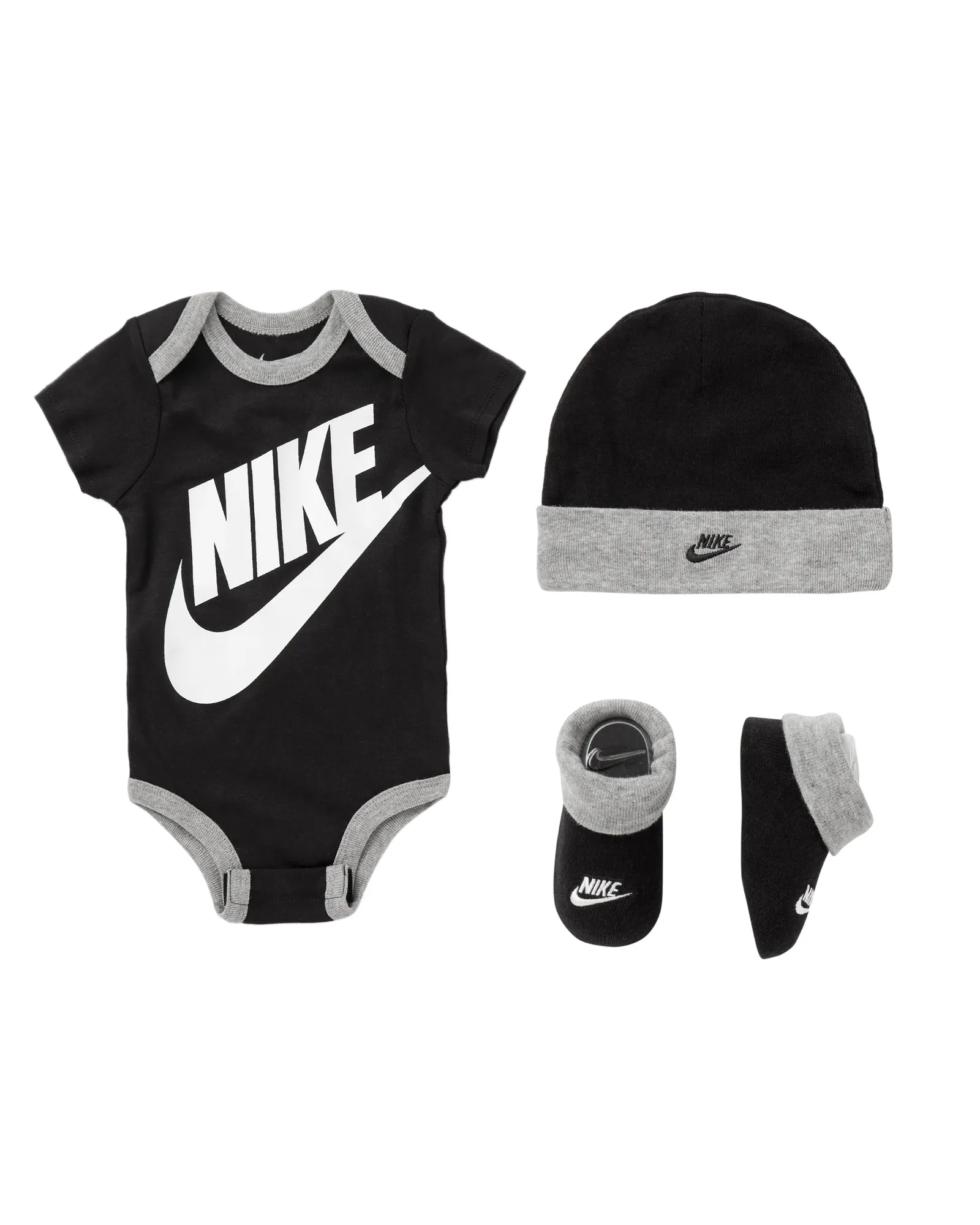 Nike FUTURA LOGO HAT/BODYSUIT/BOOTIE 3 PIECE