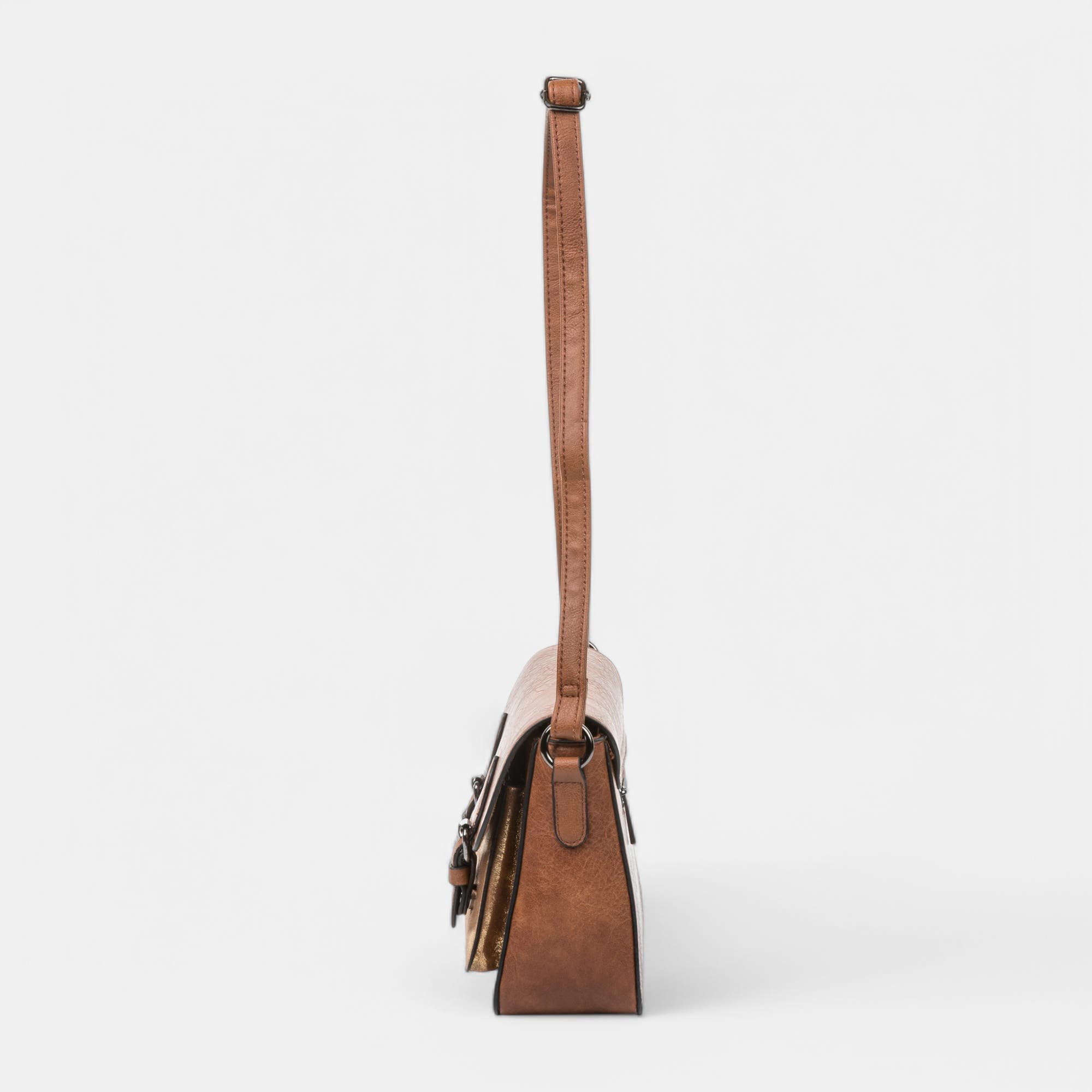 Sac bandoulière cognac