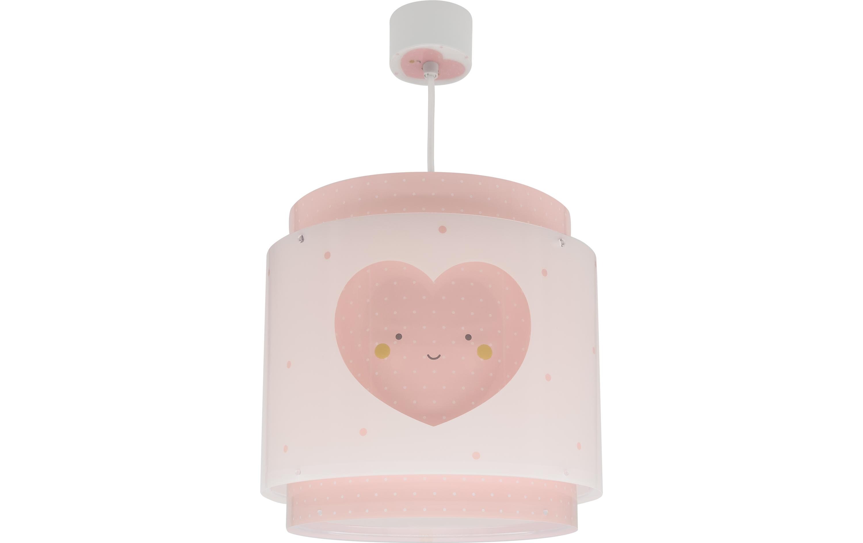 Hängelampe Baby Dreams PinkPendelleuchte mit Doppelschirm für Kinderzimmer