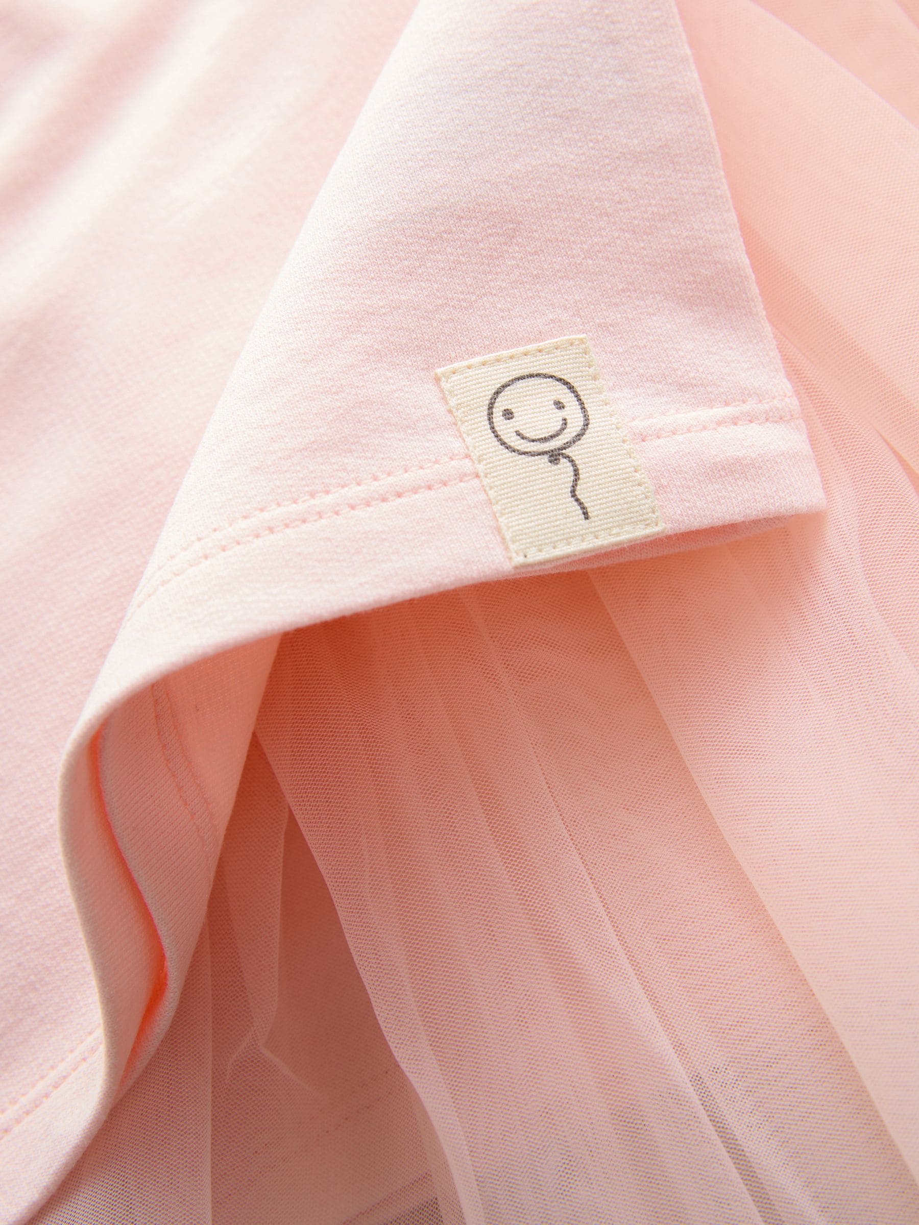 Roze - Set van T-shirt en rok (3 mnd- 7 jr)