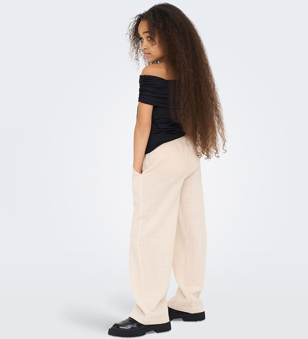 Kids Only Top - Schulterfrei - KogEa - Black