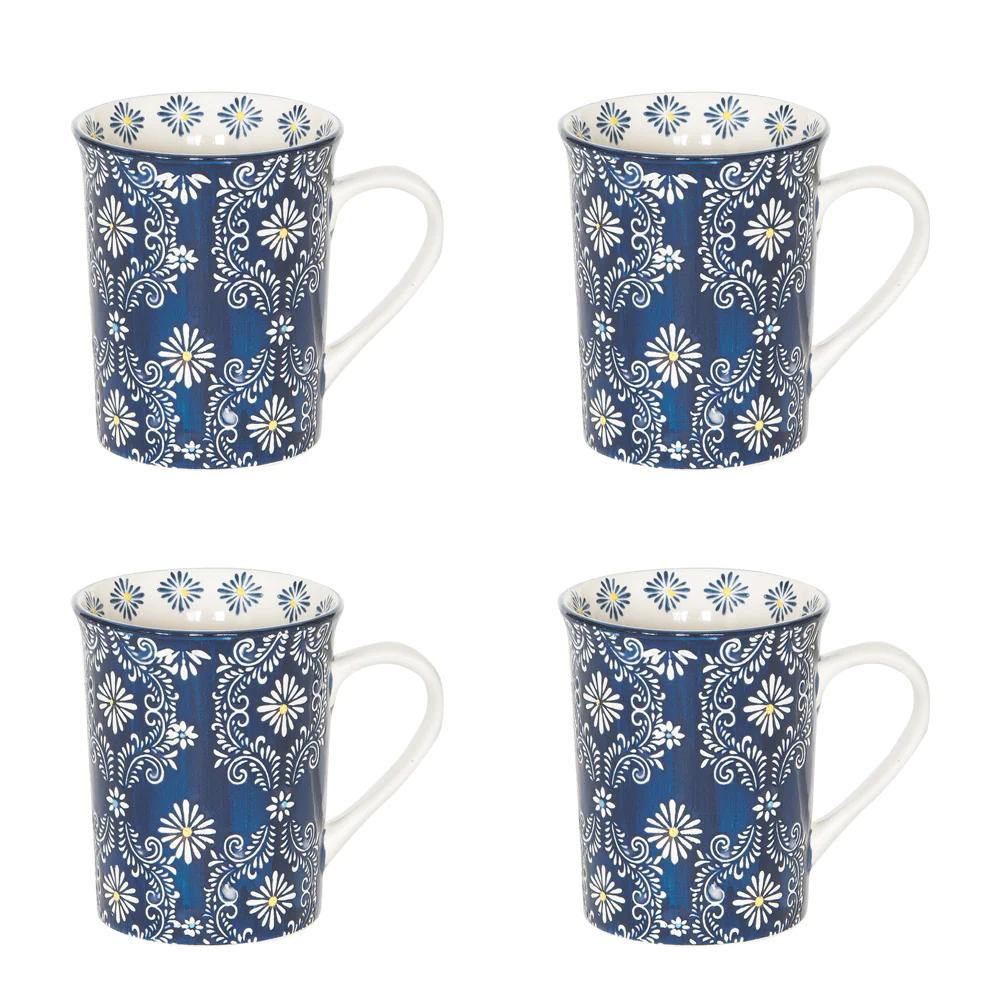 Coffret de 4 mugs Almada 30 cl Table passion