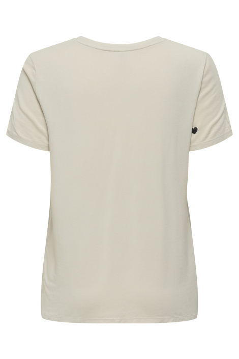 Only beige dames t-shirt