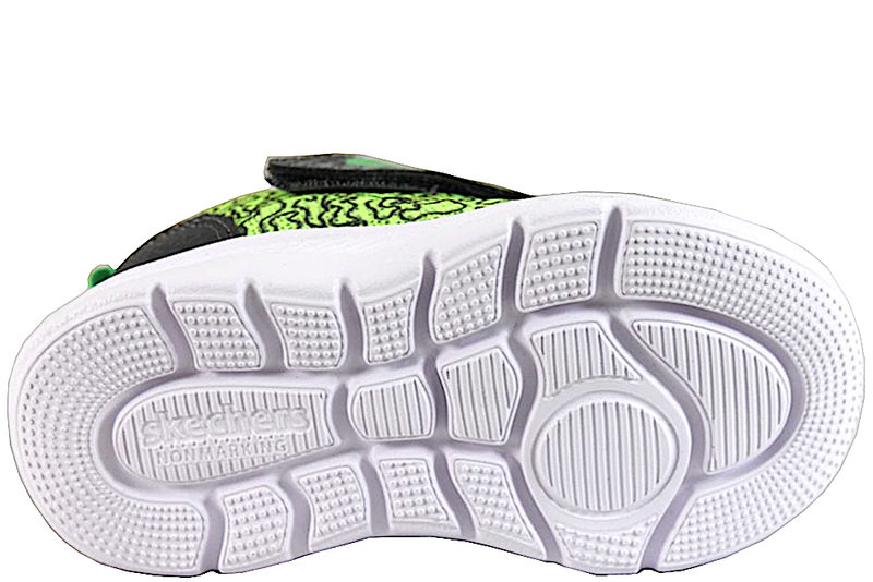 SKECHERS LIGHTS-COMFY FLEX 2.0 - SOUND BUDDIES GREEN DINO