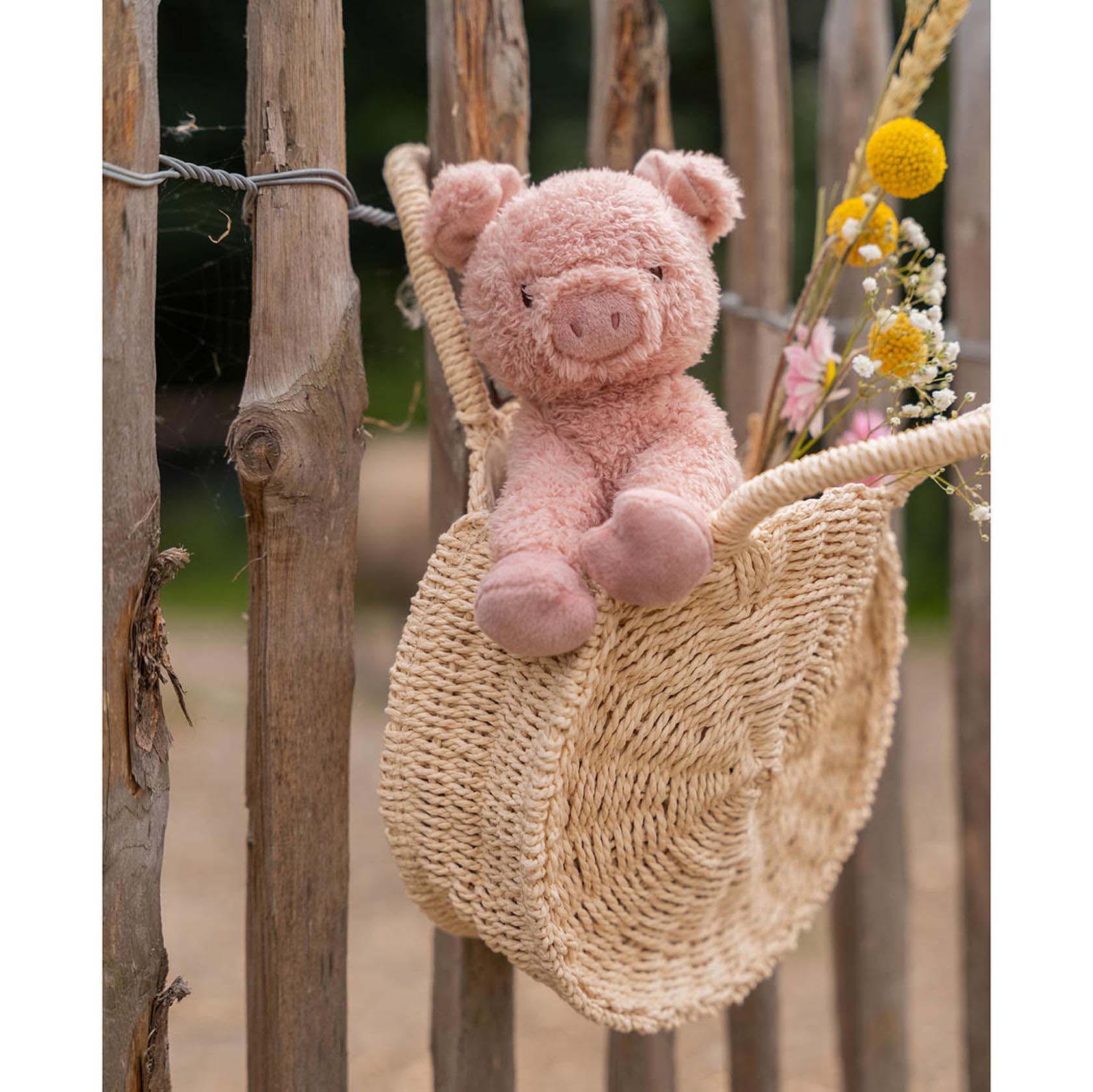 Little Dutch knuffel varken 17cm roze