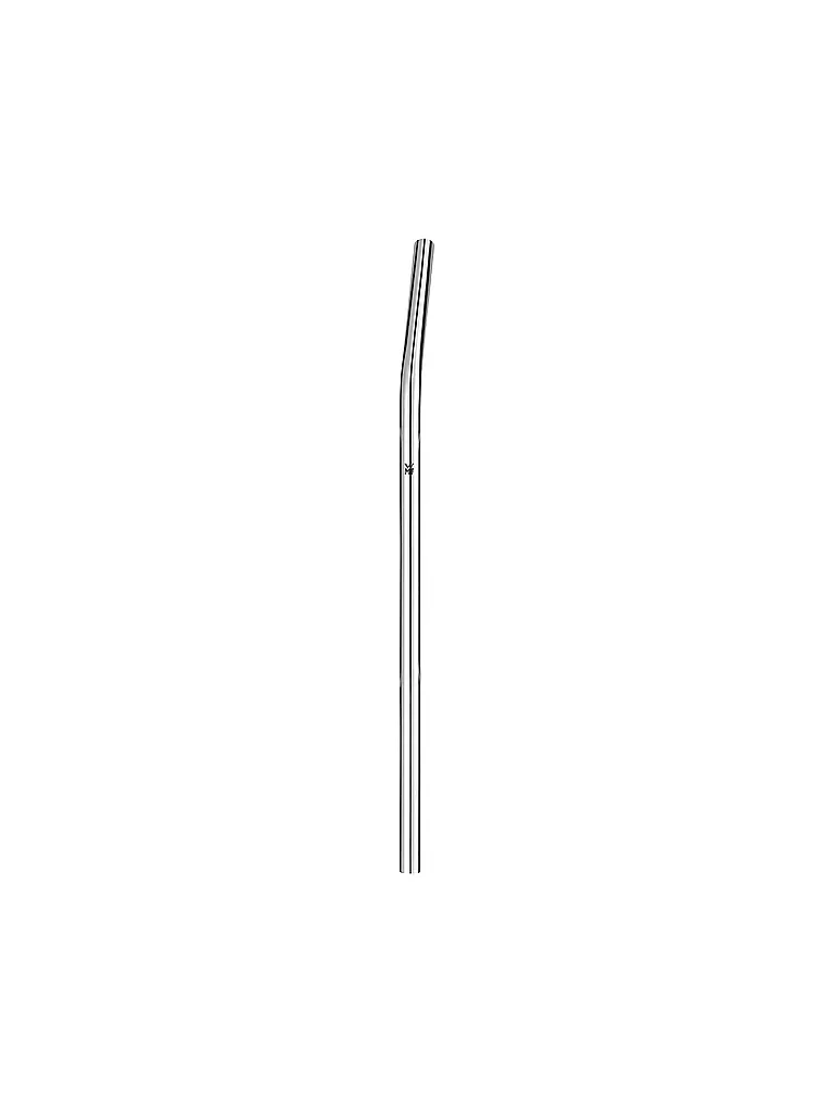 WMF Baric Cromargan Trinkhalm-Set, 24 cm, 7-teilig inkl. Bürste silber