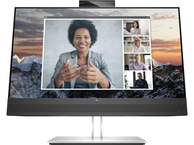 HP Monitor E24m G4 40Z32E9 Ergonomischer 23.8-Zoll-Bildschirm mit Full HD-Resolution und USB-C-Anschluss