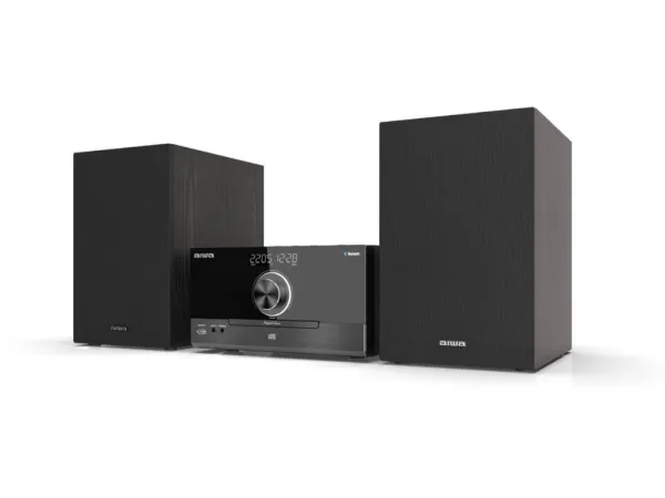 Aiwa MSBTU-600, Home audio micro system, Sort, Bakke, 50 W, RCA, FM