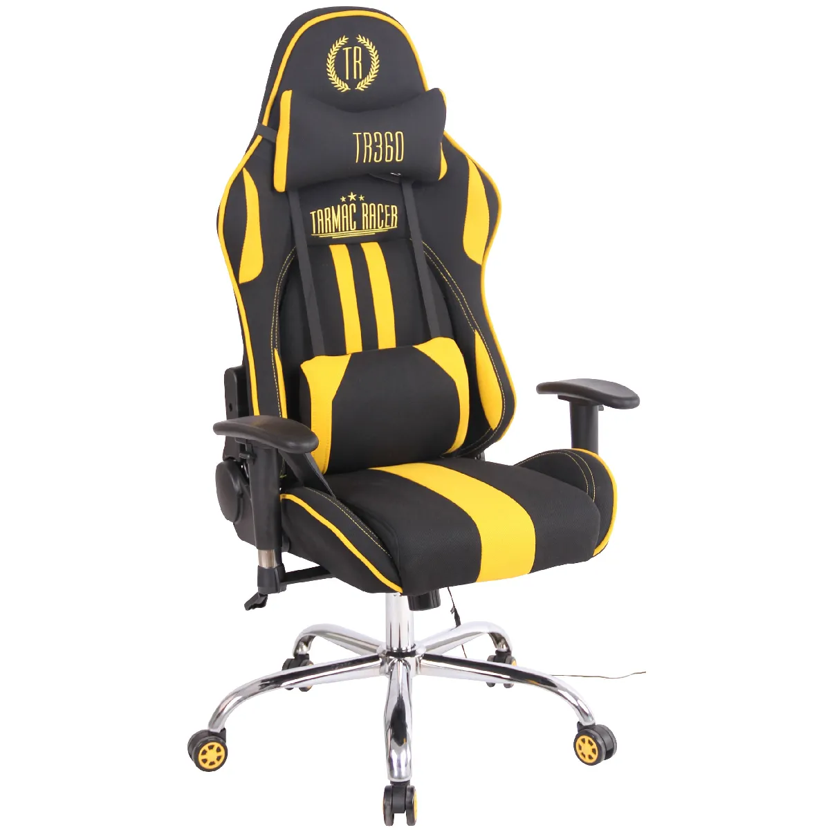 DecoShop26 Gamer - Noir/Jaune