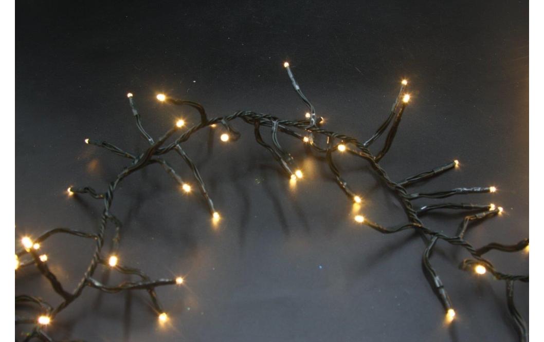 LED-Lichterkette Cluster 360 LED, 3.6 m, OutdoorLED Weihnachts-Lichterkette