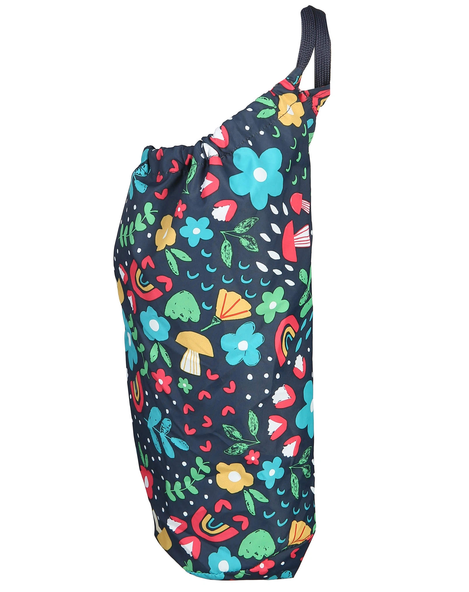 Steppjacke TOASTY - BLOOMING zum Wenden in bunt