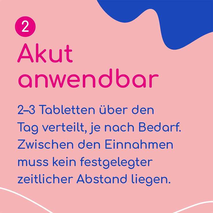 KadeZyklus bei Krämpfen während der Menstruation, 30 St