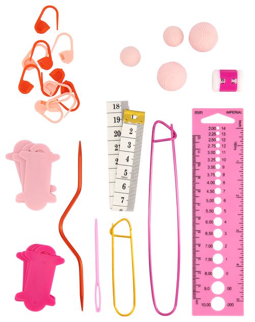 kit de démarrage tricot avec 27 accessoires