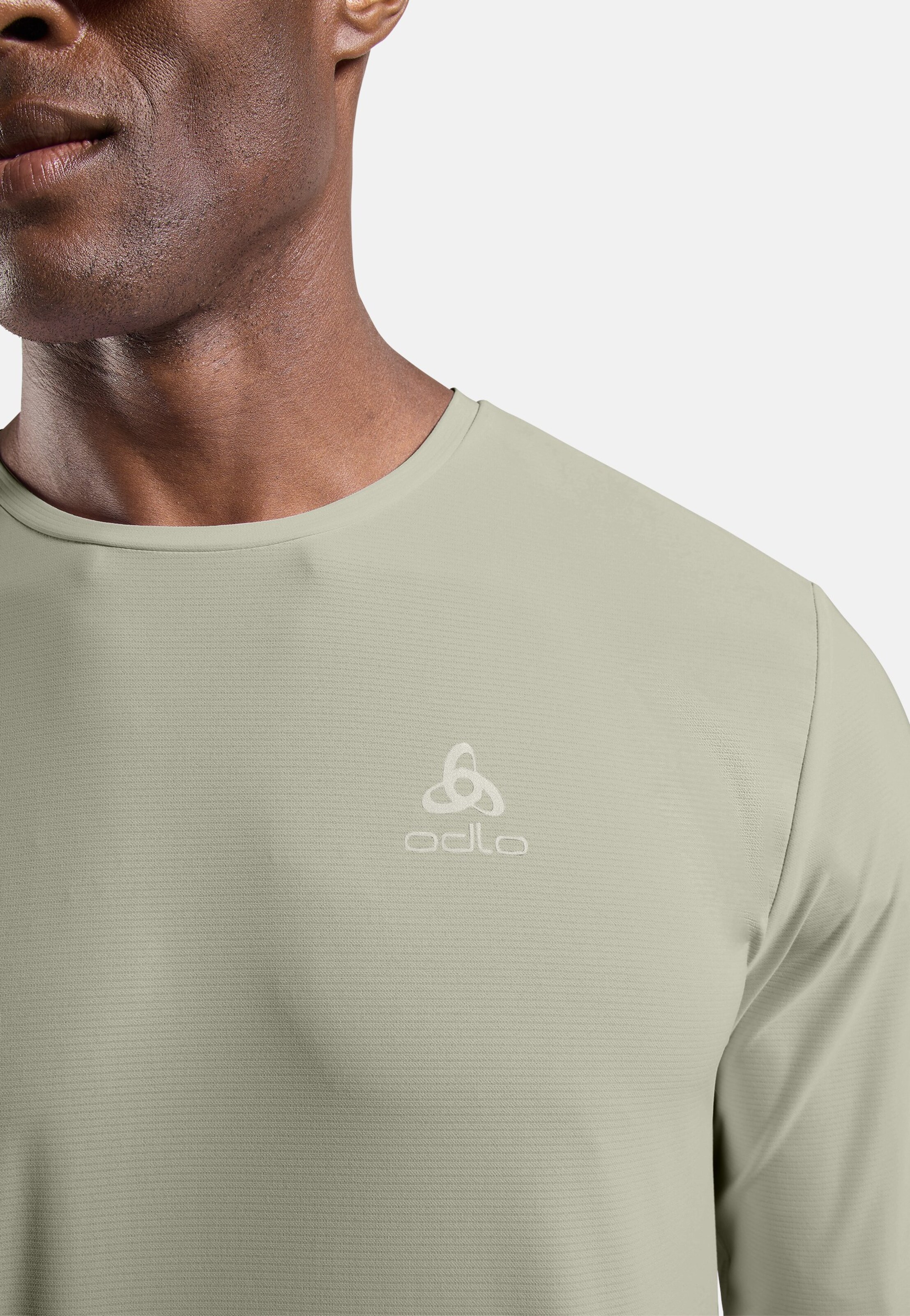 Zeroweight Chill-Tec Langarm-Laufshirt 2.0 in shadow