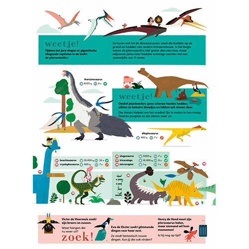 Uitgeverij lannoo zigzag dinosaurussen