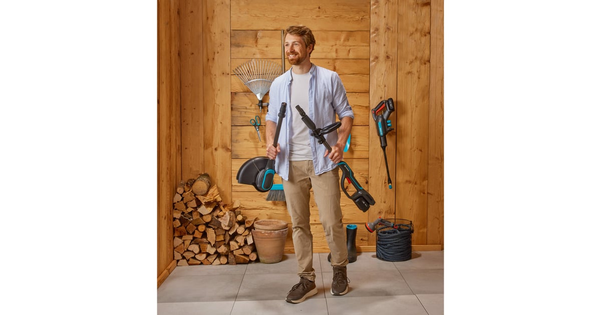 GARDENAPowerTrim 30 18V grastrimmer  (Grijs/turquoise, Accu en lader niet inbegrepen)
