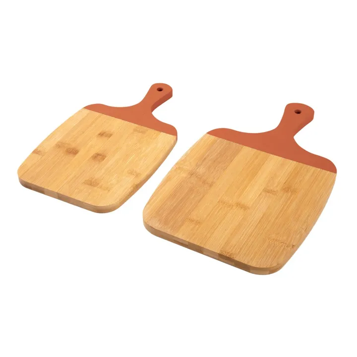 Present Time Planches à découper Gourmet - set de 2 | Orange