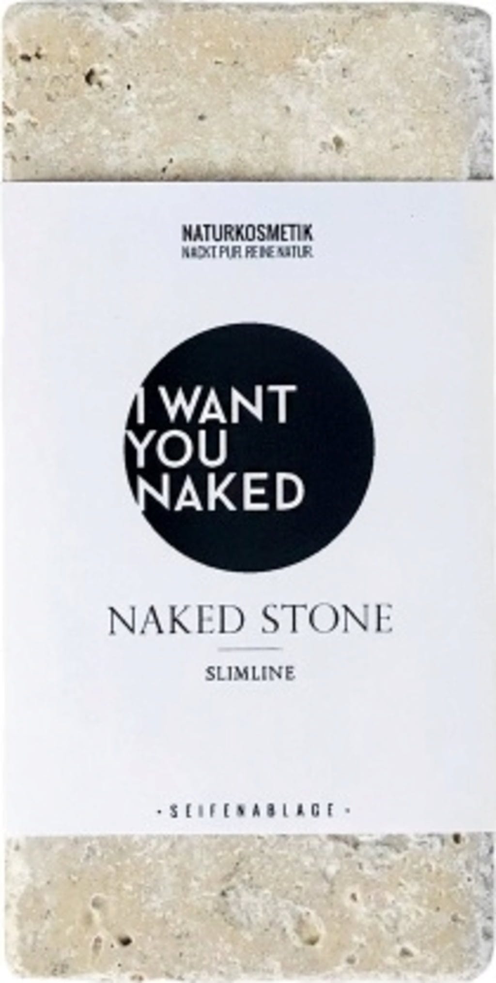 I WANT YOU NAKED  Naked Soap Stone, Slimline